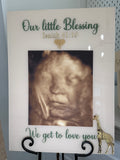 18x24 Acrylic Welcome Baby Shower Sign
